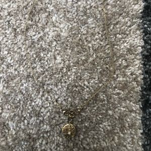 Vintage gold plated filigree locket